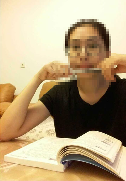孟同学学科补差加强自主学习意识,补习高中英语