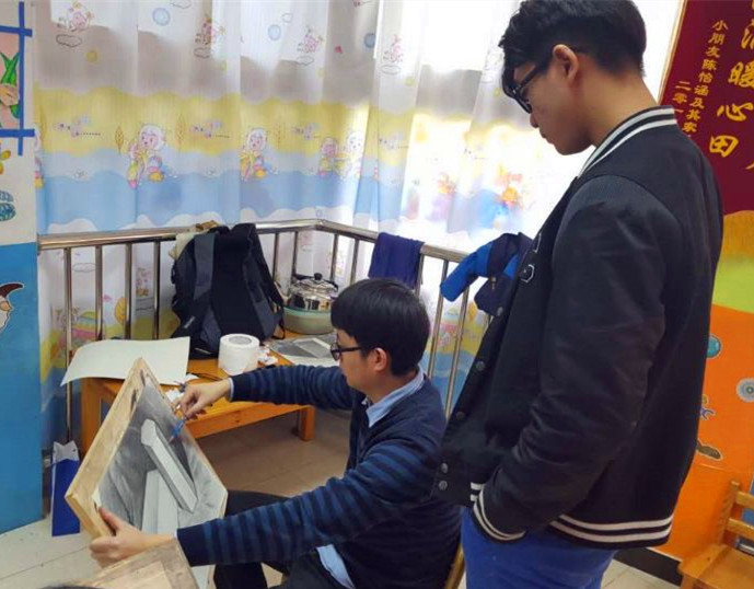 骆素描基础造型,补习素描