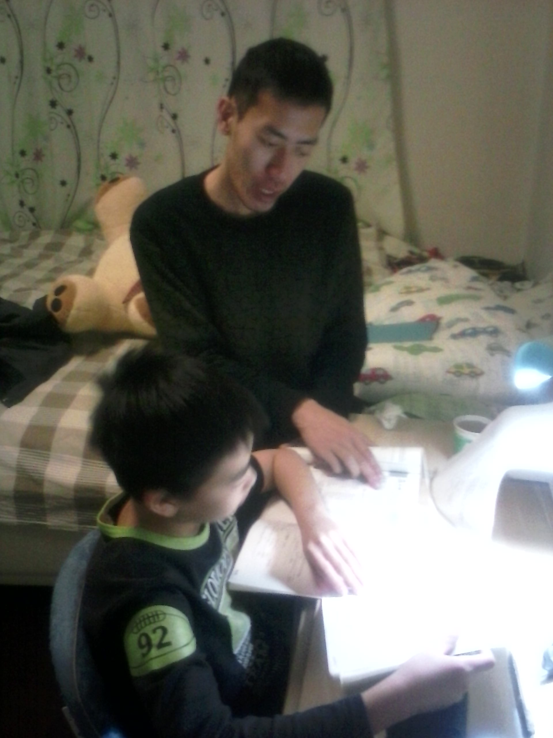 贺口语,补习小学英语