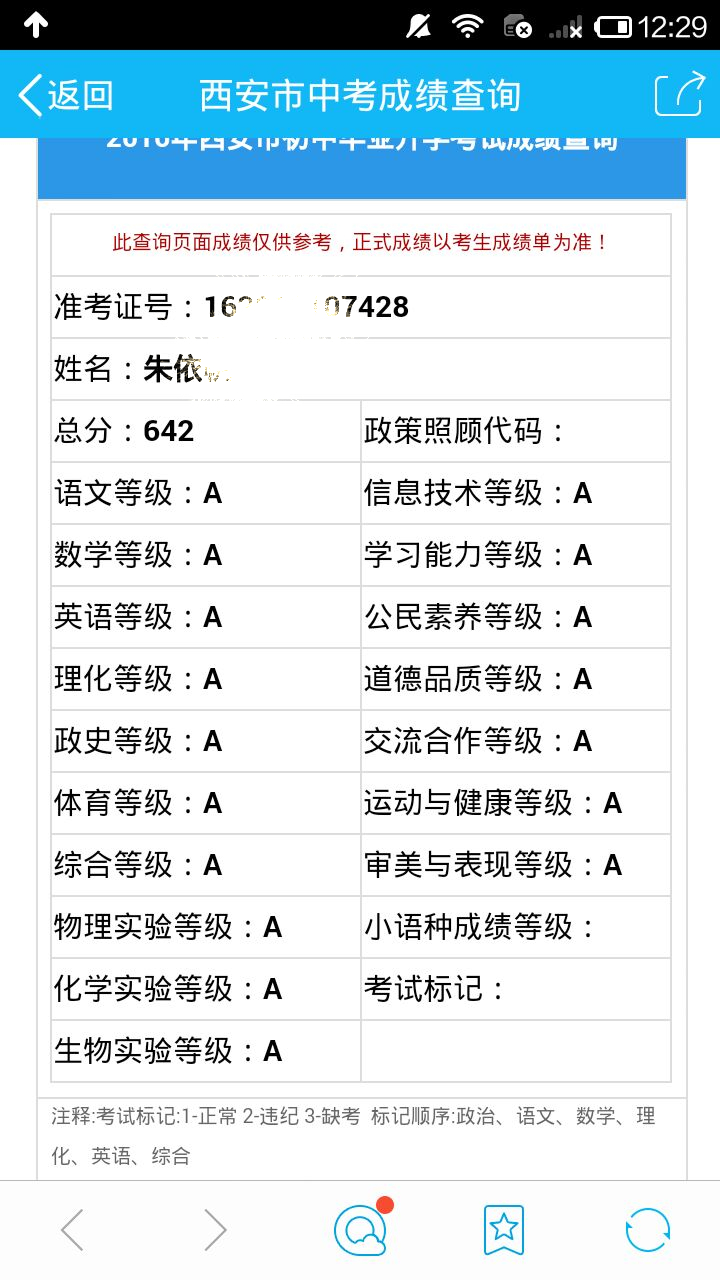 朱同学模考普高线下到中考642，补习初中英语