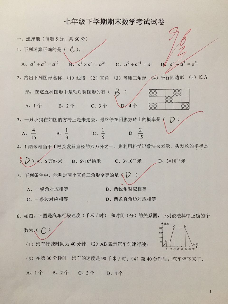 文同学40左右提高到90以上，补习初中数学