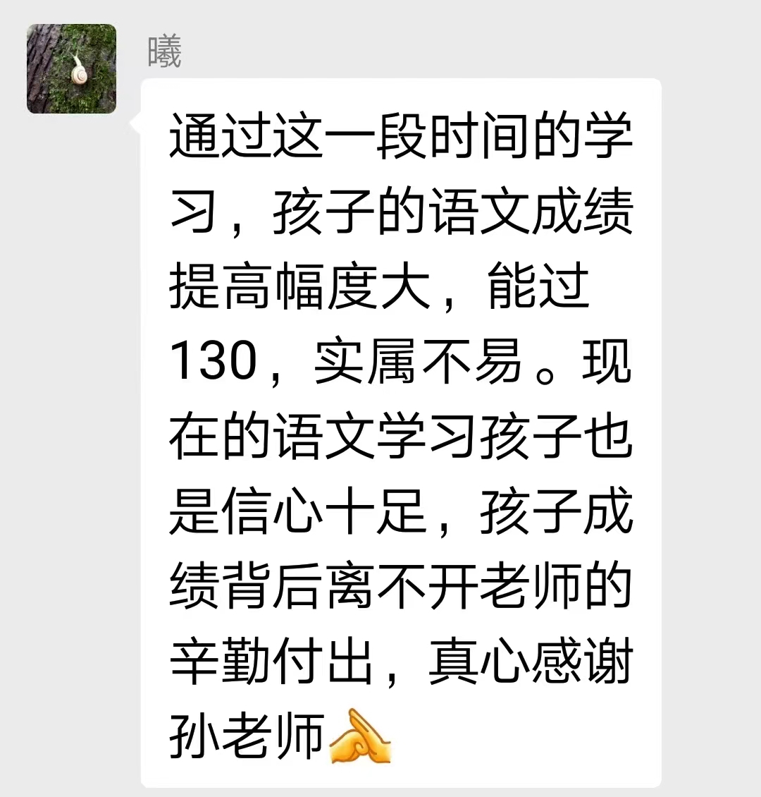 李同学补课:重在补信心、补勇气,补习初中语文