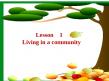L1 Living in Community